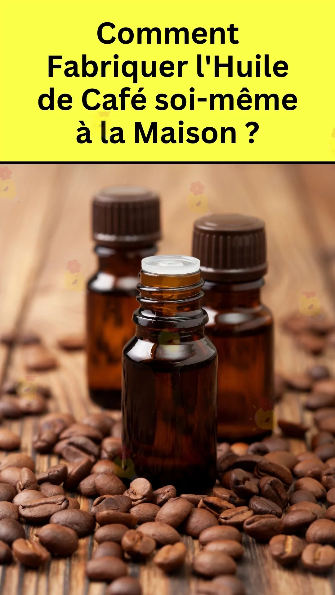 Fabrication et usage de l'huile de café pour les cheveux