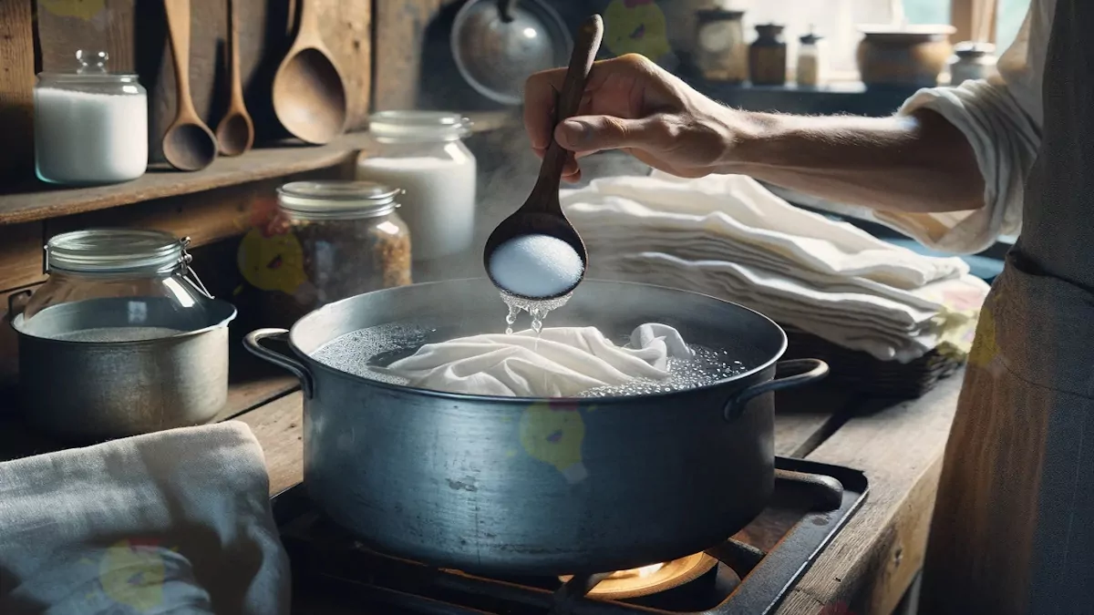 Comment Blanchir les Serviettes avec une Cuillère de Bicarbonate?