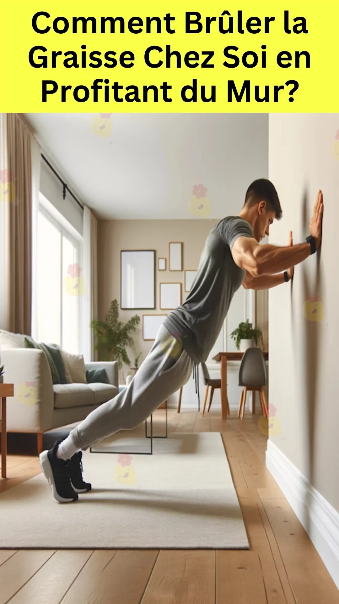 Exercices de renforcement musculaire faits à la maison 