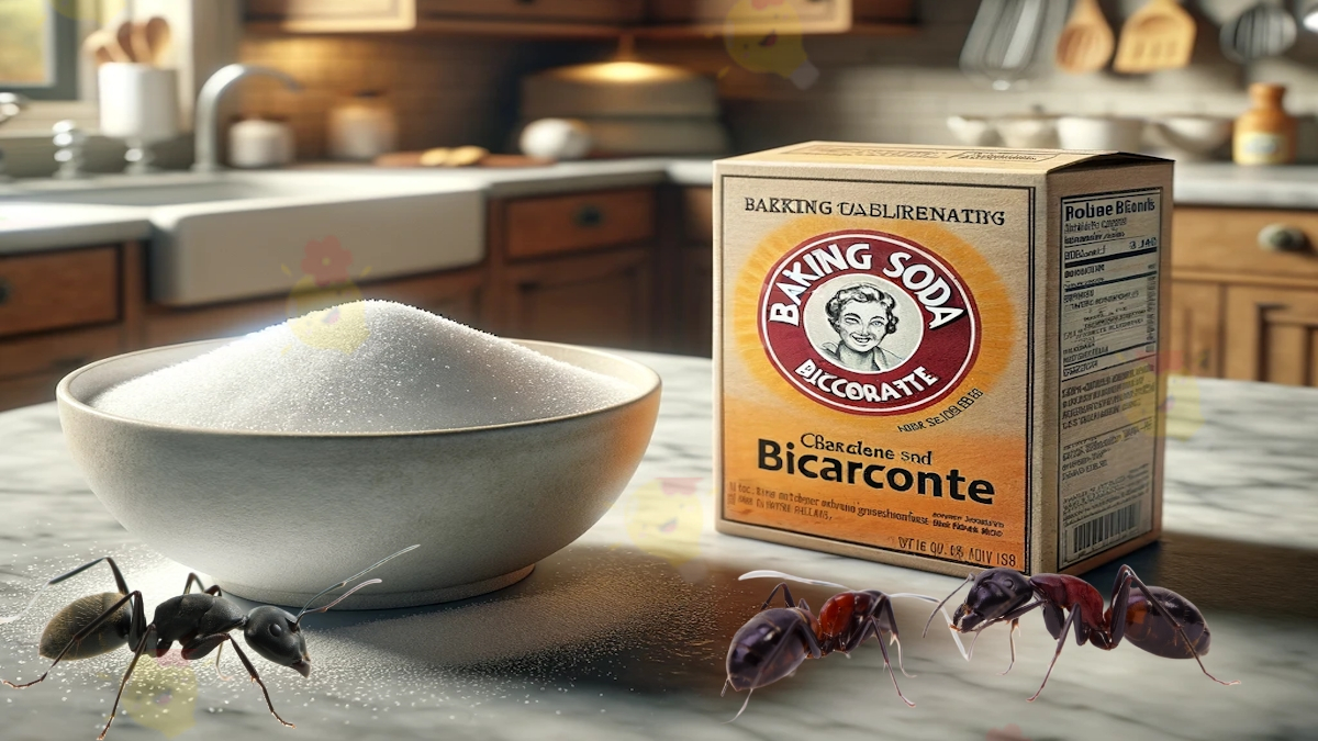 Mon Piège fait de Bicarbonate pour Exterminer les Fourmis