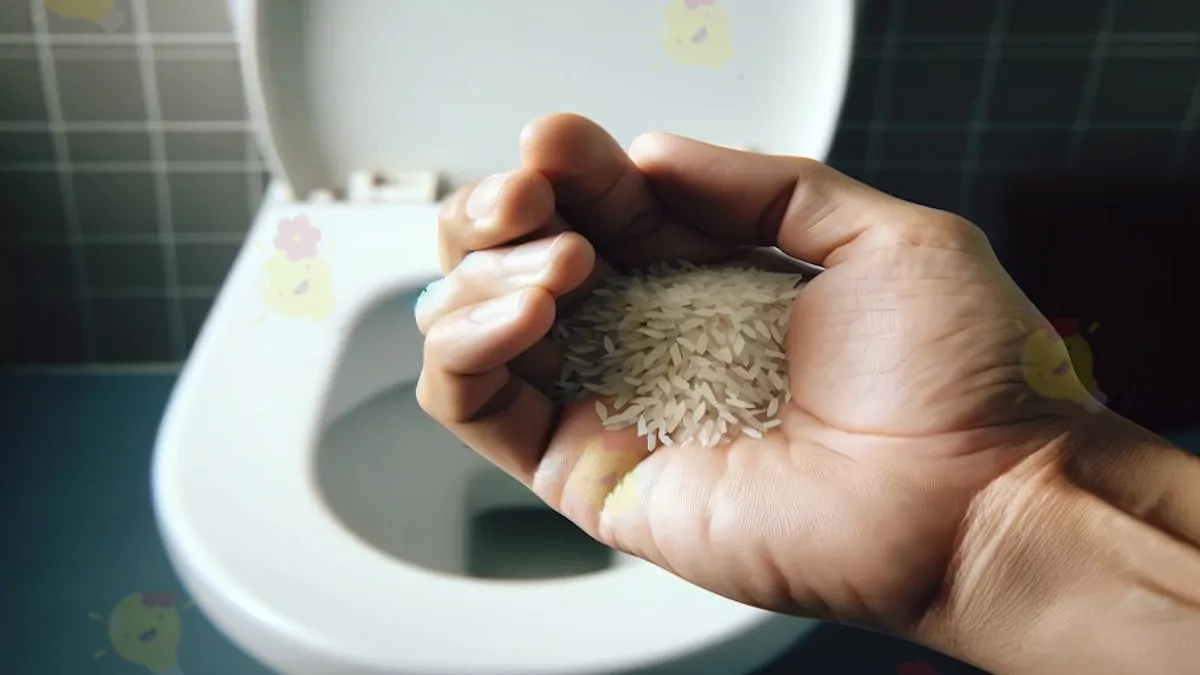 Comment je Débouche et Désodorise mes Toilettes avec du Riz?