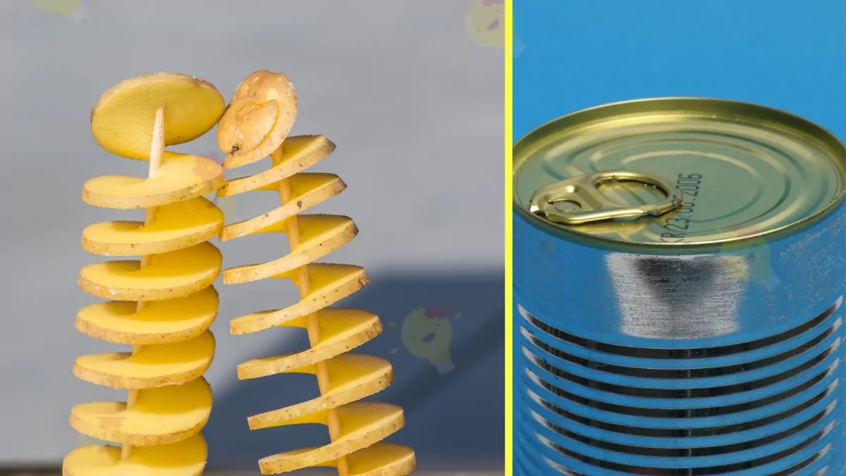 Comment Transformer une Boîte de Conserve en Coupe-Patates?